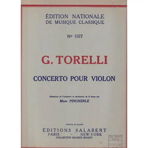 Concerto Pour Violon