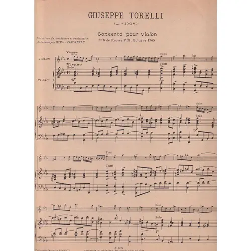 Concerto Pour Violon