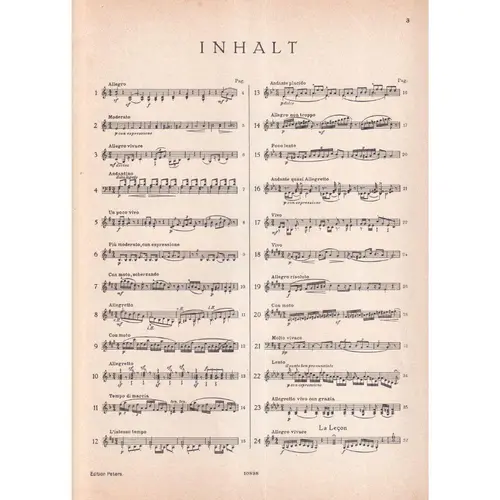 24 Melodische Etuden - Op.125 - Edição Antiga