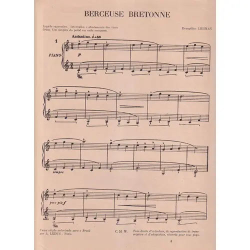 Berceuse Bretonne