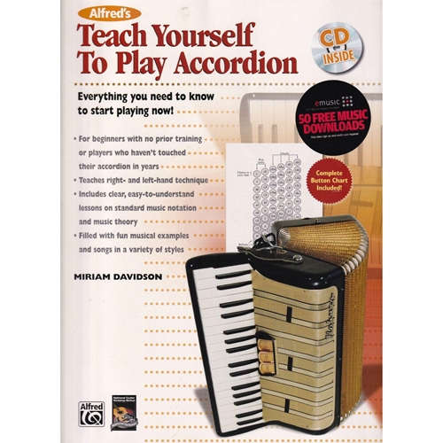 Alfred's Teach Yourself to Play Accordion: Everything You Need to
