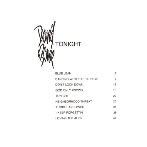 David Bowie - Tonight