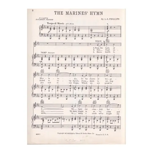 The Marines Hymn (Edição Antiga)