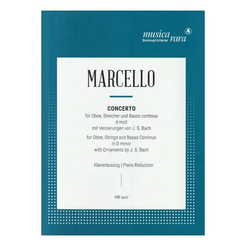 Concerto Fur Oboe, Strings In D Minor - Edition For Oboe And Piano