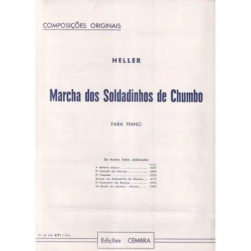 Marcha Dos Soldadinhos De Chumbo  (Edição Antiga)
