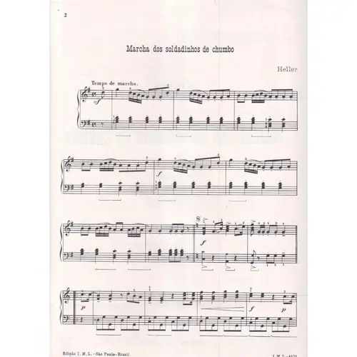 Marcha Dos Soldadinhos De Chumbo  (Edição Antiga)