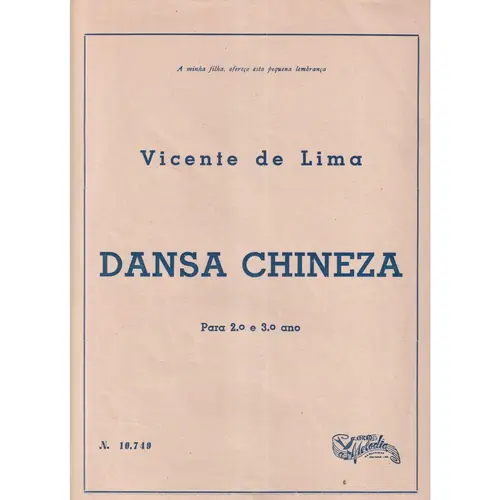Dansa Chineza  (Edição Antiga)