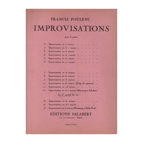 Improvisations - Vol.2