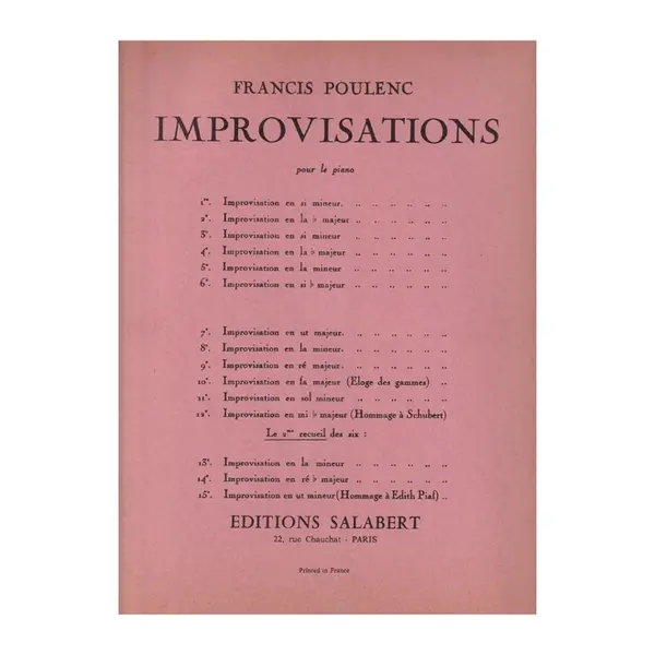 Improvisations - Vol.2