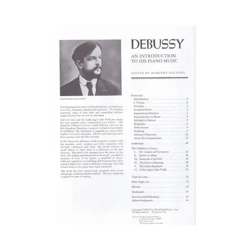 Debussy - An Introduction To His Piano Music