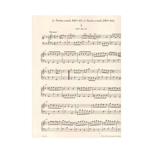 Notebook for Anna Magdalena Bach