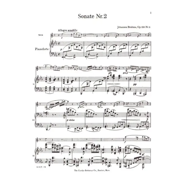 Sonata Op.120 N.2