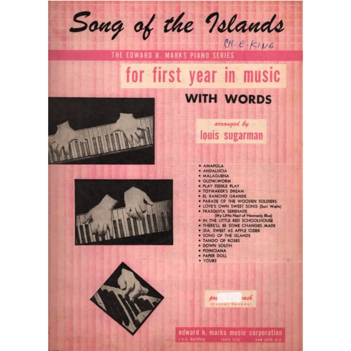 Song Of The Islands  (Edição Antiga)