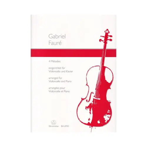 4 Melodies Fur Violoncello Und Piano