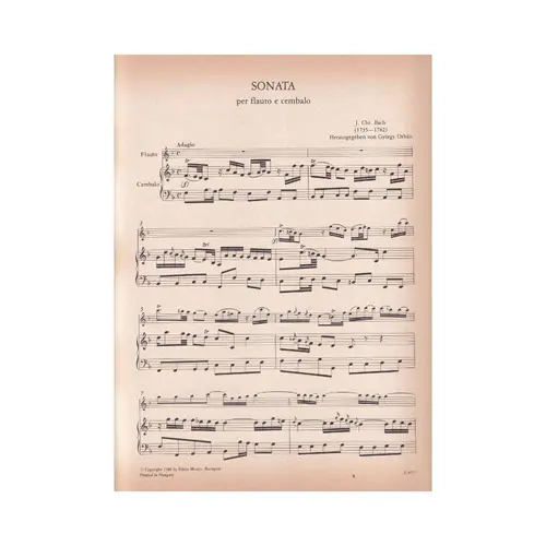 Sonata Per Flauto E Cembalo
