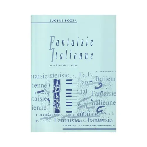 Fantaisie Italienne Pour Hautbois Et Piano