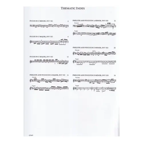 Little Fugues And Little Preludes With Fugues