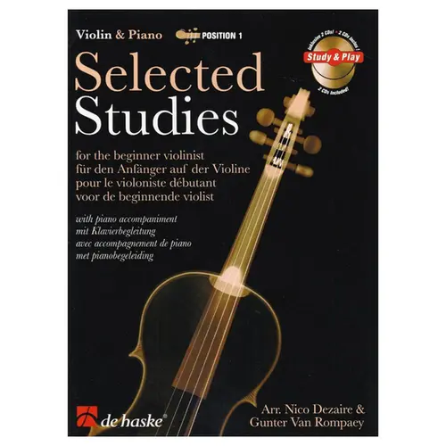 Selected Studies For The Beginner Violinist