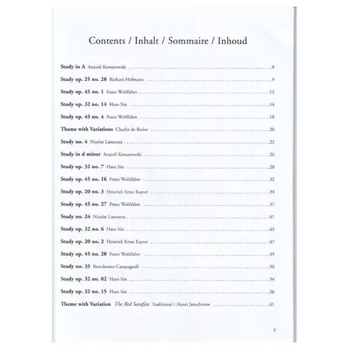 Selected Studies For The Beginner Violinist
