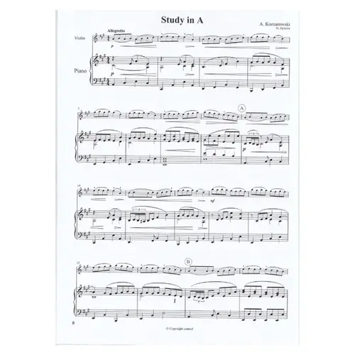 Selected Studies For The Beginner Violinist