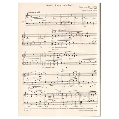 Barenreiter Piano Album-Early 20th Century