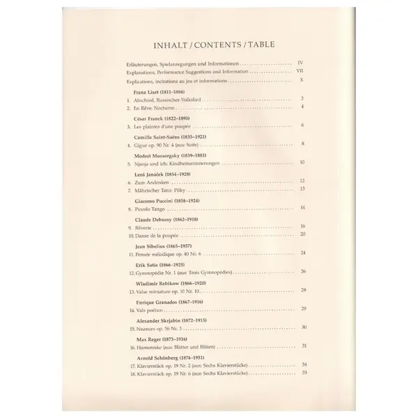 Barenreiter Piano Album-Early 20th Century