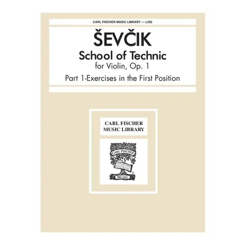 School Of Technic For Violin - Op.1 Vol.1