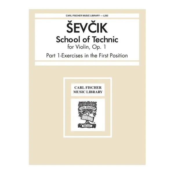 School Of Technic For Violin - Op.1 Vol.1