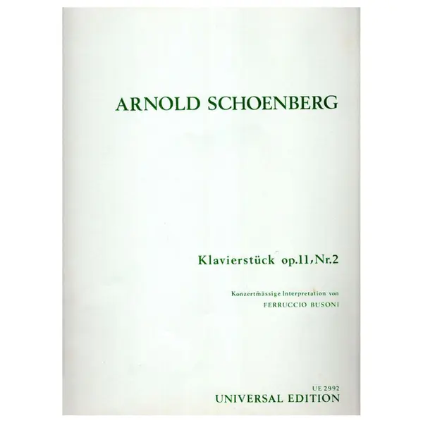 Klavierstuck - Op.11, n. 2
