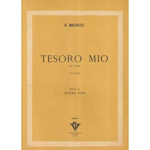 Tesoro Mio - Op.228 para piano