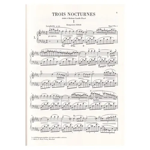 Nocturnes - Studien Edition