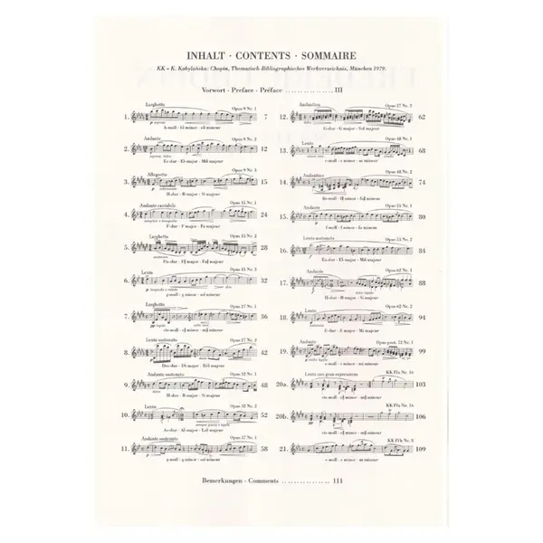 Nocturnes - Studien Edition