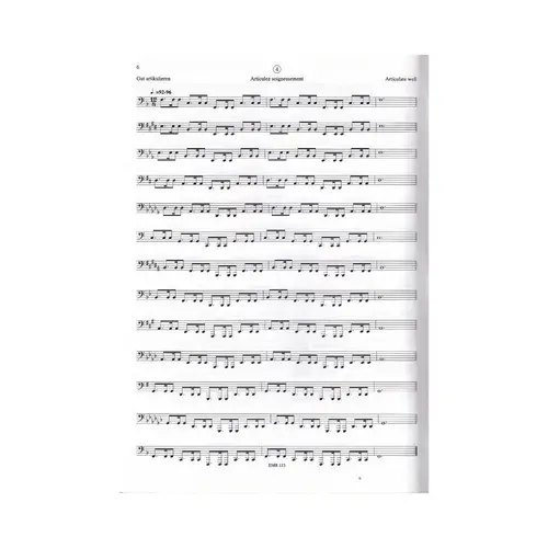 Exercices Journaliers - Daily Excercises For Tuba