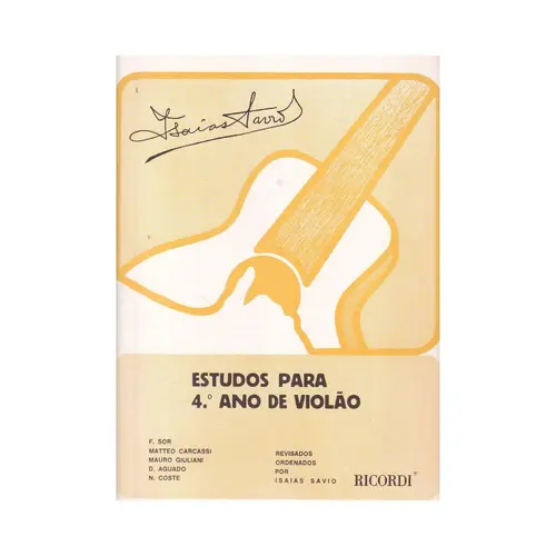 Estudos Para 4 Ano De Violão