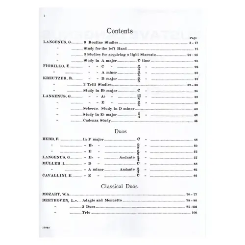Complete Method For The Clarinet - Vol.3