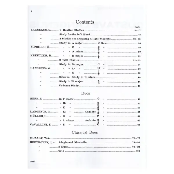 Complete Method For The Clarinet - Vol.3