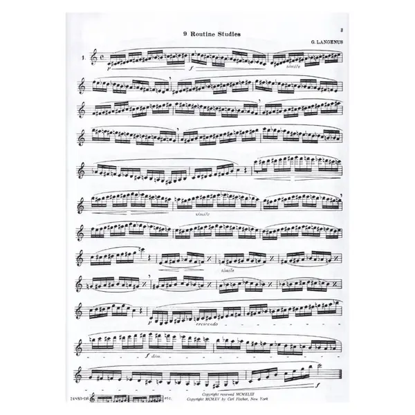 Complete Method For The Clarinet - Vol.3