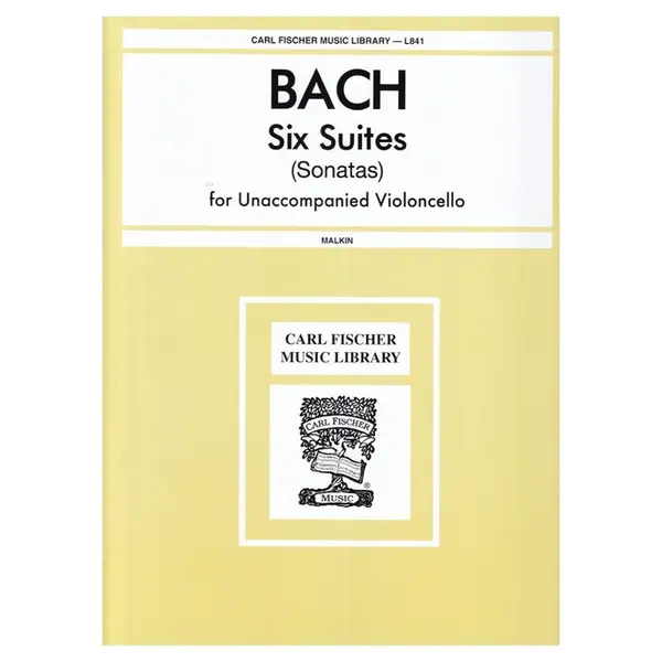 Six Suites (Sonatas)  For Unaccompanied Violocello