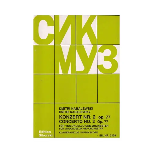 Konzert N.2 Fur Violoncello - Op.77