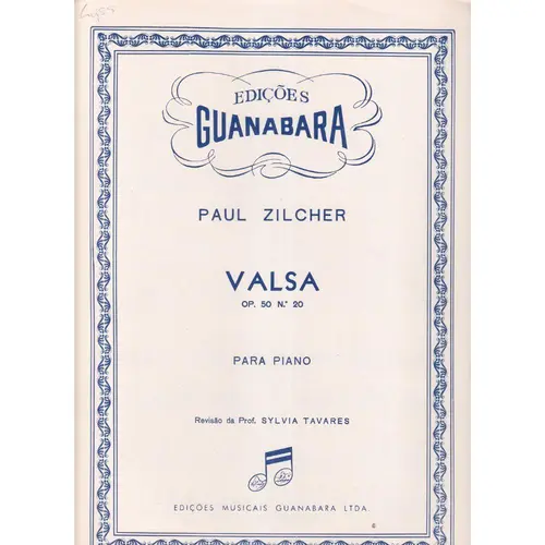Valsa - Op.50 N.20 para piano