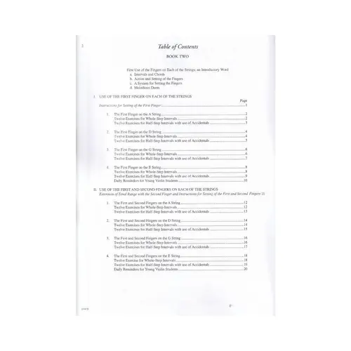 Graded Course Of Violin Playing - Vol.2