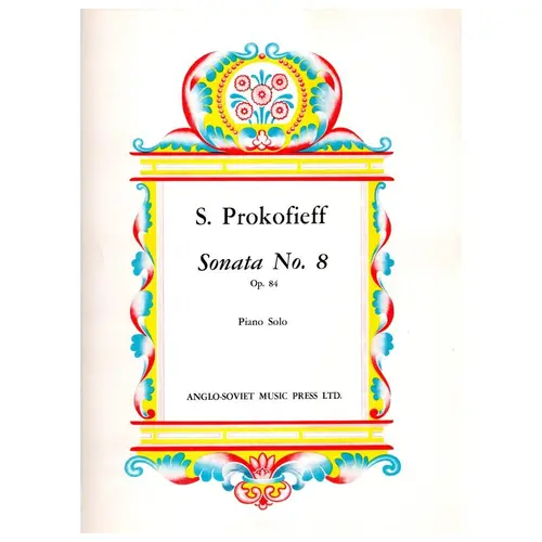 Sonata N.8 - Op.84  - piano  solo - Asmp 4