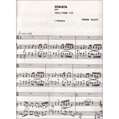 Sonata para viola e piano T.22