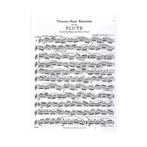 Twenty-Four Etudes For Flute - Op.33