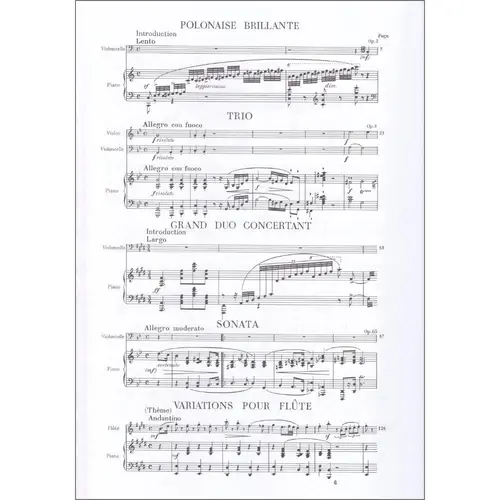 Chamber Music  - Complete Works XVI - revisor Paderewski