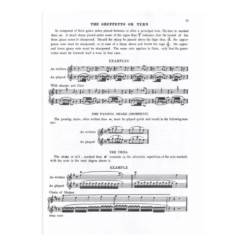 Method For Clarinet - Vol. 1