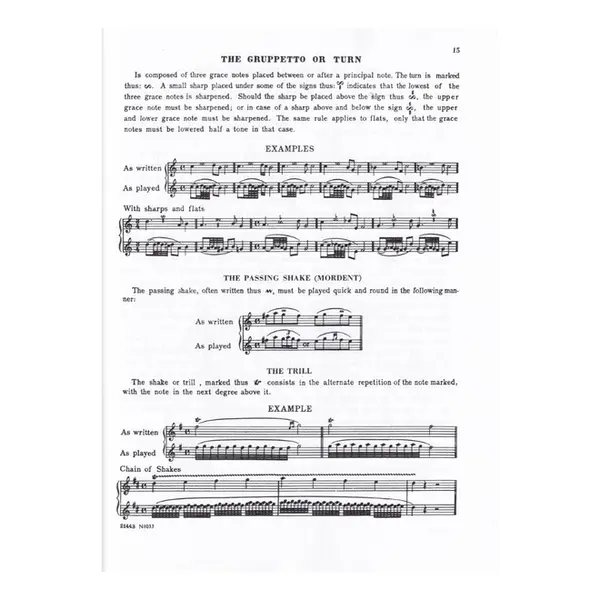 Method For Clarinet - Vol. 1