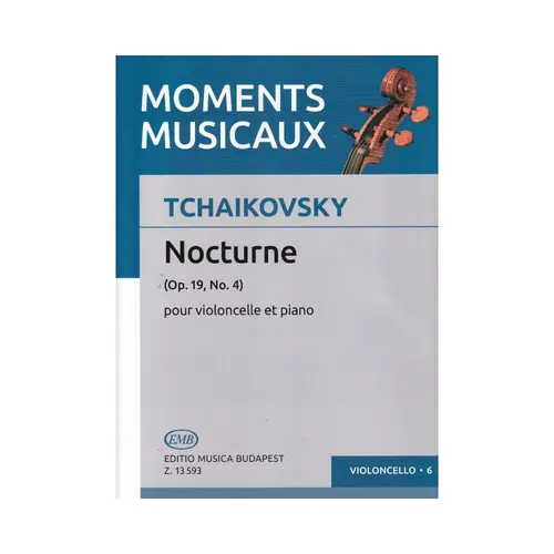 Nocturne Pour Violoncelle - Op.19 N.4