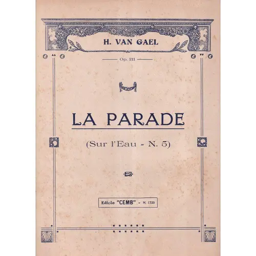 La Parade  - Sur L'Eau N.5   (Edição Antiga)