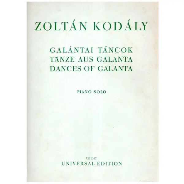 Galantai Tancok (Dances Of Galanta)